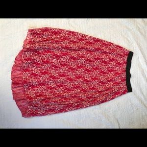 NWOT Lularoe Lucy maxi skirt size large